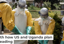 The Democratic Republic of Congo is scaling up health operations to contain the Ebola epidemic. Michel Lunanga/Getty Images